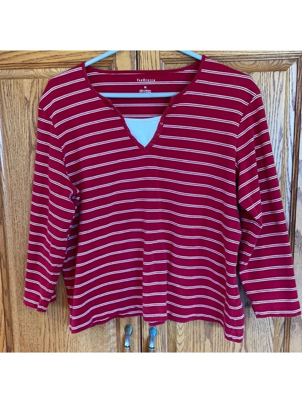 Van Heusen striped top size XL 🥰